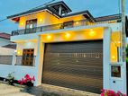 Wooden Floor Brand New Upstairs 4 Bed Rooms House For Sale in Negombo