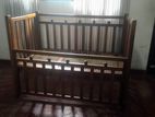Wooden Foldable Baby cot