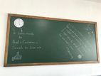 Wooden Frame Green Chalk Board