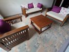 Wooden Sofa Set