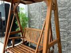 Wooden Garden Swing Chair