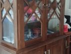 Wooden Gass Cupboard