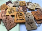 Wooden Key Tags