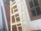Wooden ladder rack