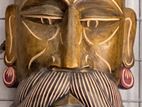 wooden mask