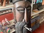 wooden mask