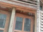 Wooden Roof Supports Door