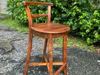 Wooden Round Bar Chair