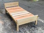 Wooden single beds