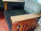 Wooden sofa