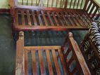 Wooden Sofa Set (3 +1 +1)