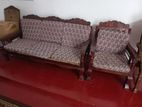 Antique Wooden Sofa Set 3+1+1