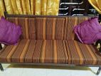 Wooden Sofa Set 3+1+1 (Thekka Wood)