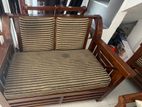 Bamboo Sofa Set with Wooden Coffee Table for Sale | Colombo 5 | ikman