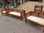 Wooden sofa set