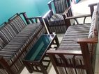 Wooden Sofa Set