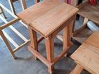 wooden stools mahogany