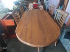 Wooden Table with 4 Chairs