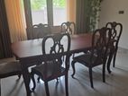 Wooden Table With 6 Chairs