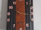 Wooden wall clock