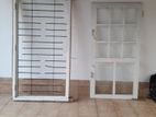 Wooden Window with Grill