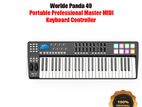 WORLDE PANDA49 Portable 49-Key USB MIDI Keyboard