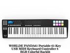 WORLDE PANDA61 Portable 61-Key USB MIDI Keyboard