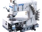 WORLDEN 4 needle flatbed double chainstitch / Kansai waistband sewing