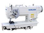 WORLDEN Direct drive double needle lockstitch with split bar Juki