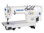 WORLDEN Direct drive three needle chainstitch sewing machine Juki