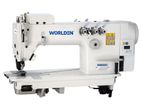WORLDEN Direct Drive Three Needle Chainstitch Sewing Machine with Puller