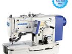 WORLDEN WD-781DTF Button Holing Sewing Machine / hole Juki