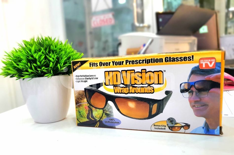 Wrap Around UV Protection HD Vision Glasses in Rajagiriya ikman