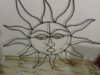 Wrought iron sun