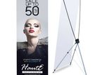 X Banner Stands Standard Size 5*2