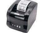 X printer XP-365B Direct Thermal barcode label 80mm