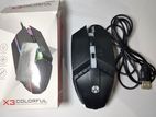 X3 USB Wired RGB Optical Gaming Mouse Mice For Laptop And Computer