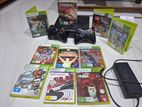 Xbox 360 with Controllers