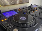 XDJ-1000 MK2 with T1 Mixer