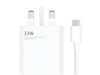 Xiaomi 33W Fast Charger with Type-C Cable (UK 3-Pin Plug)
