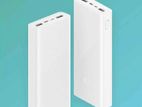Xiaomi MI 20000mah (USB-C In/Out) 18W Fast Charger Power Bank - White