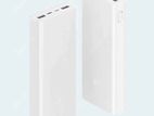 Xiaomi MI 20000mah (USB-C in / out) 18W Fast Charger Power Bank - White