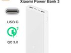 Xiaomi MI 20000mah (USB-C in / out) 18W Fast Charger Power Bank - White