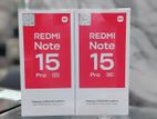 Xiaomi Note 15 pro 5G (Brand New)