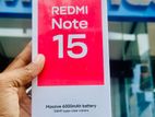 Xiaomi Redmi Note 15 256GB (Brand New)