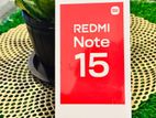 Xiaomi Redmi Note 15 256GB (Brand New)
