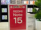 Xiaomi Redmi Note 15 256GB (Brand New)