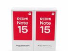 Xiaomi Redmi Note 15 4G 8GB 256GB (Brand New)