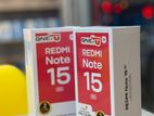 Xiaomi Redmi Note 15 5G 6000mAh (Brand New)