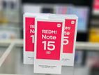 Xiaomi Redmi Note 15 5G 6GB|128GB (Brand New)